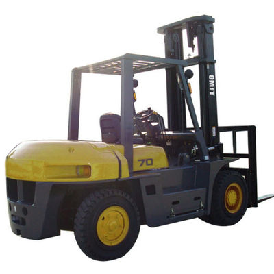 1220mm Fork 7000kgs Diesel Forklift with Side Shift/Solid Tyre Tcm Technical