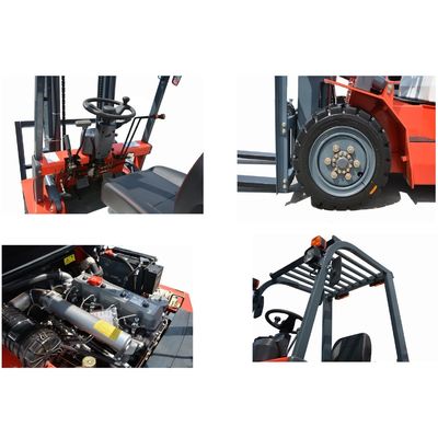 3ton Diesel Forklift with Pneumatic or Solid Tires and Mitsubishi Yanmar Isuzu Engine