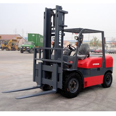 4.5ton Chinese Diesel Forklift with Side Shift Fork Positioner and 2800mm Min. Width