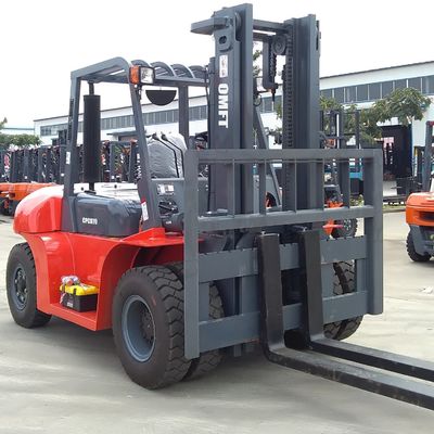 1220mm Fork 7ton Diesel Forklift with Solid Tires from Japanese Isuzu/Mitsubishi/Chinese Engine