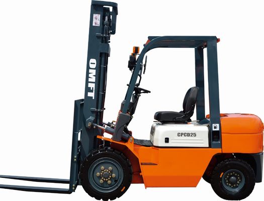 2.5 Ton Diesel Forklift Forklift Truck Min. Turning Radius 2280mm within market