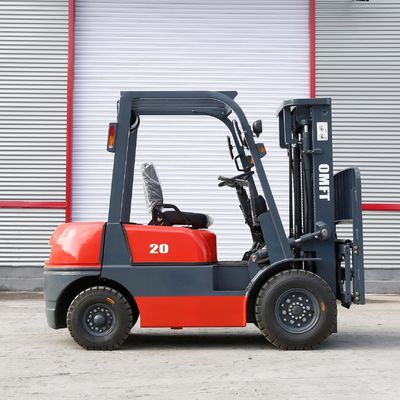 2280mm Min. Turning Radius 2 Ton 2000kg Fd20 Diesel Forklift Truck for Container Handling