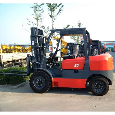 Ce ISO SGS Standard 4.5t Diesel Forklift Truck with 4.5m Three Stage Full Free Mast
