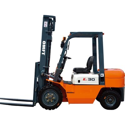 3 Ton 3000kg Cpcd30 Diesel Forklift Truck with 4.0m 4000mm Mast Duplex and Free Lift