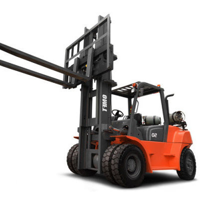 CPQY50 5ton 6ton 7ton Forklift Truck with USA GM4.3 Engine Dual Fuel Gasoline and LPG Petrol Gas Engine Fork