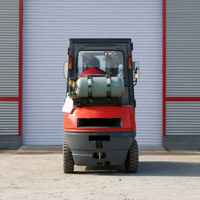 Ce ISO SGS Standard 2.5ton Gasoline Forklift with Wide-View Mast and Japan Nissan Engine