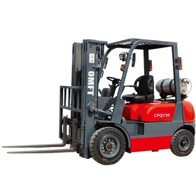 Omft 3 Tons LPG/Gas Forklift with Competitive and Min. Width of Right Angle Stacking 4280
