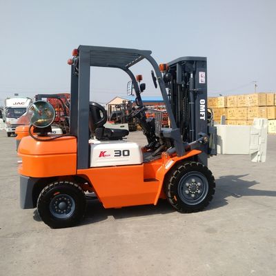 3ton LPG Forklift with Nissan K21 K25 Petrol Gasoline Engine Euro and Us EPA Emission