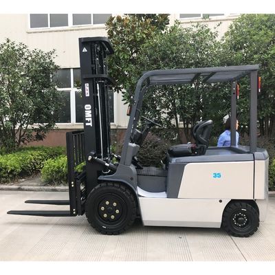 3.5ton Electric Forklift with 3m 4.5m 6m 3 Stage Full Free Mast 3.5ton Max Load Limit