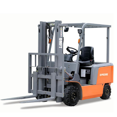 Min. Turning Radius 2355mm 3.5ton Four-Wheel Curtis Control Electric Forklift CPD35