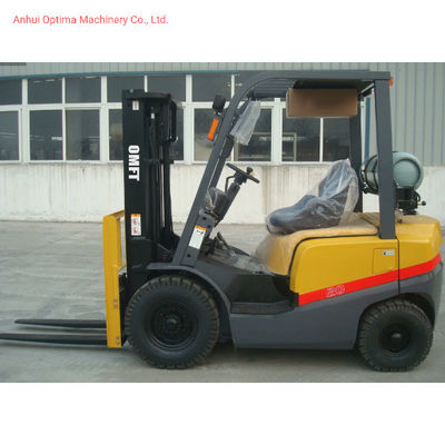 CPQY20 LPG Gas Dual Fuel Petrol LPG Gasoline Forklift Fg20 with Impco Tcm Model Omft 2t