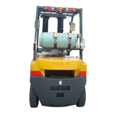 920mm Fork 2t Gasoline Tcm LPG Forklift with Nissan K21 K25 Clamps Hydraulic Transmission