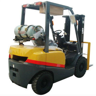 920mm Fork 2t Gasoline Tcm LPG Forklift with Nissan K21 K25 Clamps Hydraulic Transmission