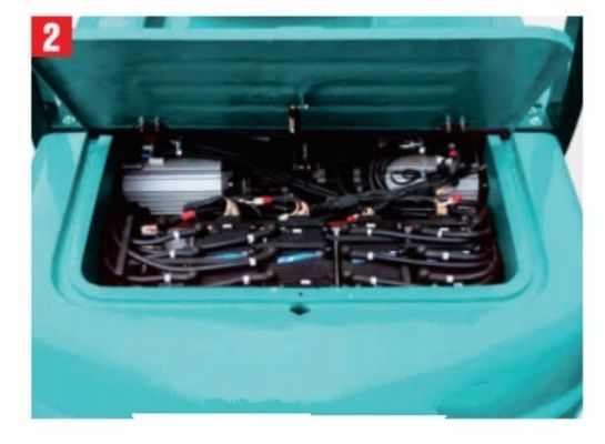 5ton 6ton Electric Forklift Truck Battery with 1220mm Fork and 5.5m 5500mm Mast Triplex