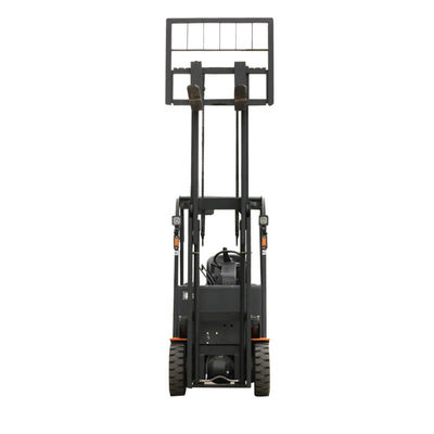 Electric Forklift Truck with Lift Height 3000-7000mm and Steel Rubber Material