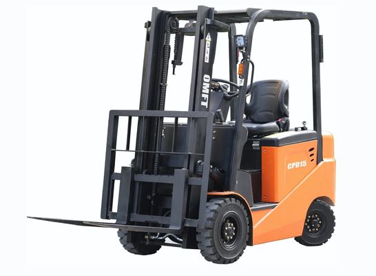 3650mm Min. Width of Right Angle Stacking Electric Forklift for Cold Storage Warehouse