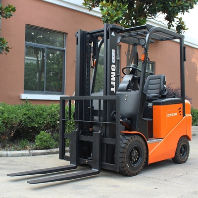 3650mm Min. Width of Right Angle Stacking 2ton 2000kgs Electric Forklift with AC Motors
