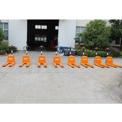 1215mm Wheelbase 2.5t Battery Operated Pallet Jack for Warehouse Material Handling