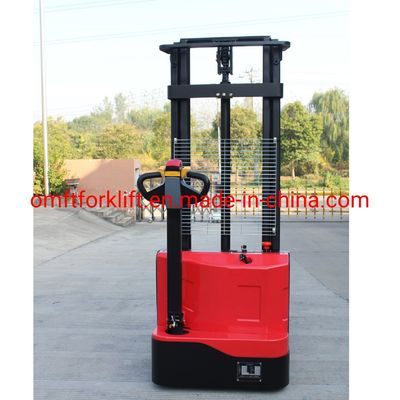 Small Cdd15 Full Battery Operated Electric Pallet Stacker Truck Jack Ce ISO for Warehouse