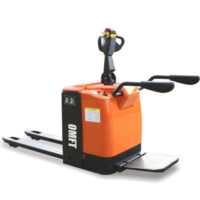 Electric Pallet Truck Battery Operated with Zapi Controller and Steel Rubber Material