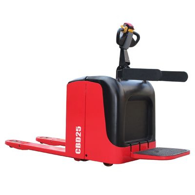 24V/210ah Battery Powered Pallet Truck with 2.5 T Load Capacity and Curtis Controller
