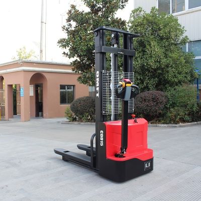 Electric Stacker Self Loading Unloading Pallet Truck 1.2t 1.2 Ton Fork 560X1150mm