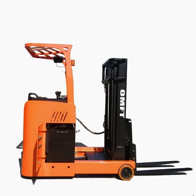 1.5t Seated Electric Reach Stacker Truck with Fork 100/30/1070mm and Lithium Battery