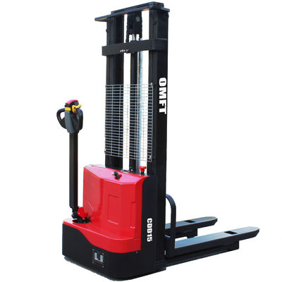 1.5 Ton Battery Operated Electric Power Pallet Stacker with Maintenance Free Battery