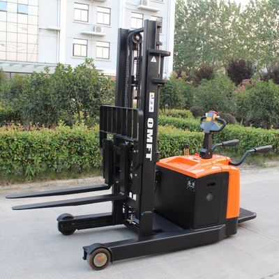 Standard Ce ISO SGS 2 Ton 2t Electric Reach Stacker Truck with Maximum Running Speed of 6km/H