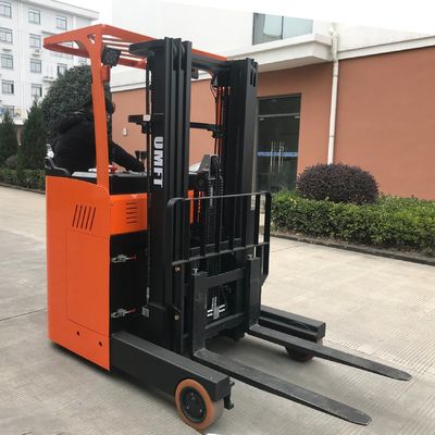 Free Battery Charger 2 Ton 2000kg Reach Stacker Truck Forklift with Steel PU Material