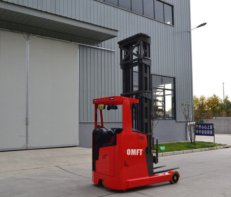 Electric Reach Truck Narrow Aisle Forklift 1.6ton with Battery 48V/750ah and Fork 1070/100/40mm
