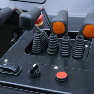 Steel PU Omft Double Scissors Telescopic Electric Standing Reach Truck 1.5t Cqd15s