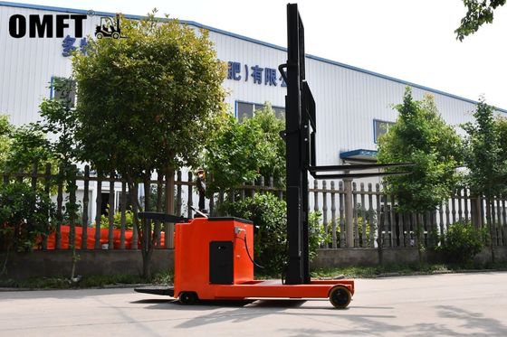 24V/240ah Battery CE ISO SGS Standard 1.5ton Mini Electric Reach Stacker for Renting