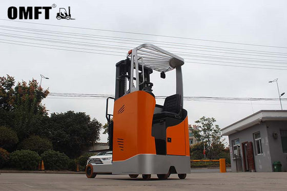 24V/280ah Battery Powered 2000kg 2.0ton Sit-Down Electric Reach Truck Forklift Truck