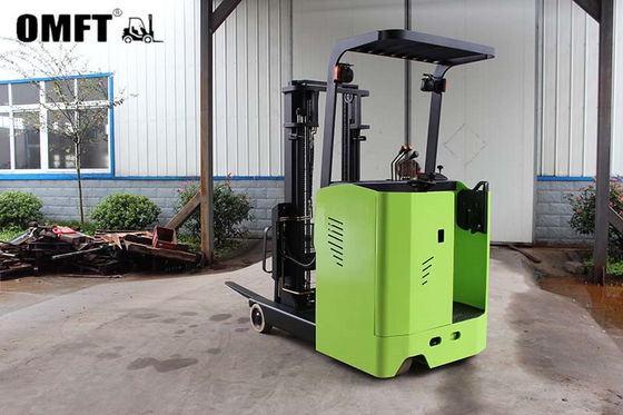 4/5km/H Travel Speed Rider Walkie Type Reach Forklift Stacker for Warehouse Operations