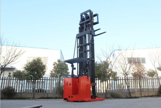 1.0t 1.5t 6m 7m 3way Battery Operated High Lift Electric Reach Truck for Timber Ce ISO SGS