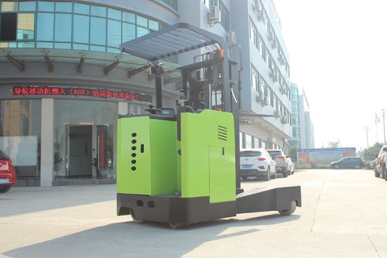Steel PU 1.5ton 2.0ton Narrow Aisle 3 Way Vna Electric Pallet Stacker Forklift up to 8m High
