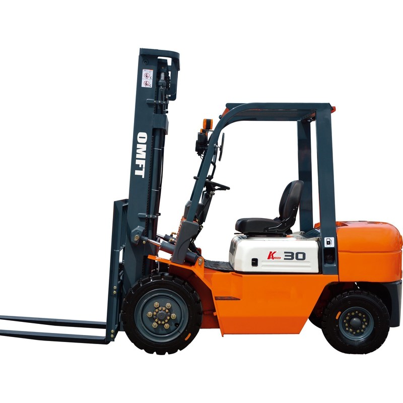 CPCD30 Triplex Container Mast 3 Ton Diesel Forklift with Side Shift and Three Stage Mast