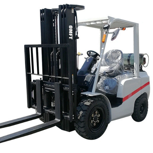 3.5ton Lp Gas Forklift Toyota7 Model Euro and Us EPA Emission Standard for Benefit