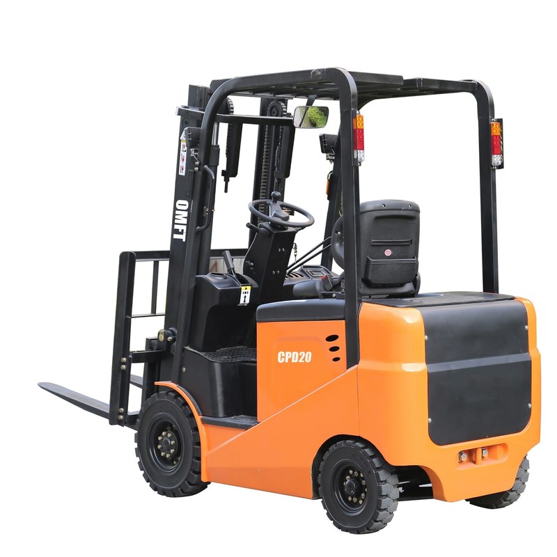 2000kgs Capacity Electric Forklift with AC Motor in Steel and Rubber