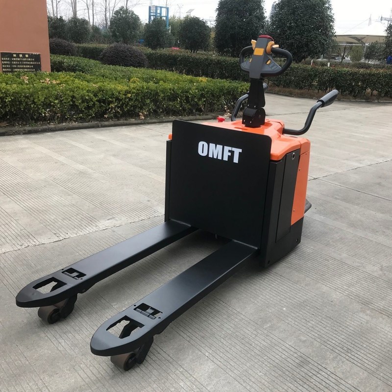 3000kg Capacity Electric Pallet Truck with EPS Steering and Durable Steel PU Material