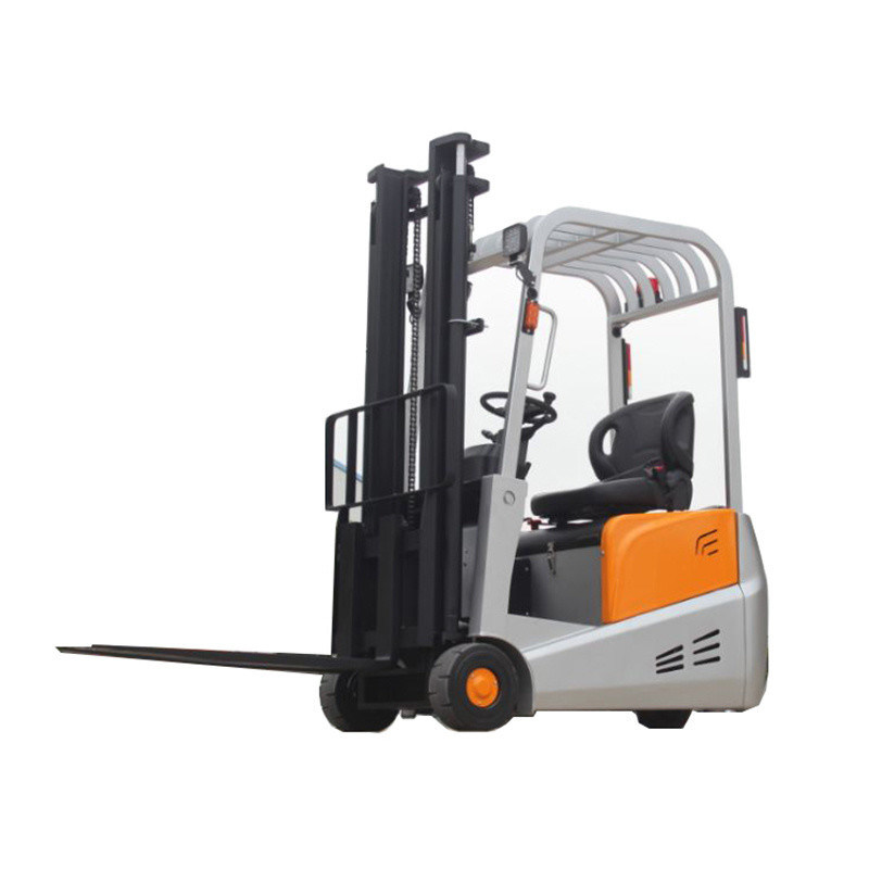 1.5ton 3 Wheels Electric Forklift Truck with Free Lift and 4.5m 4500mm Mast Triplex