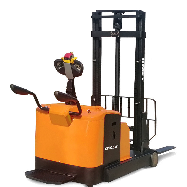 1.5 Ton Four Wheels Electric Stacker Counter-Balance Type with Battery 24V/210ah