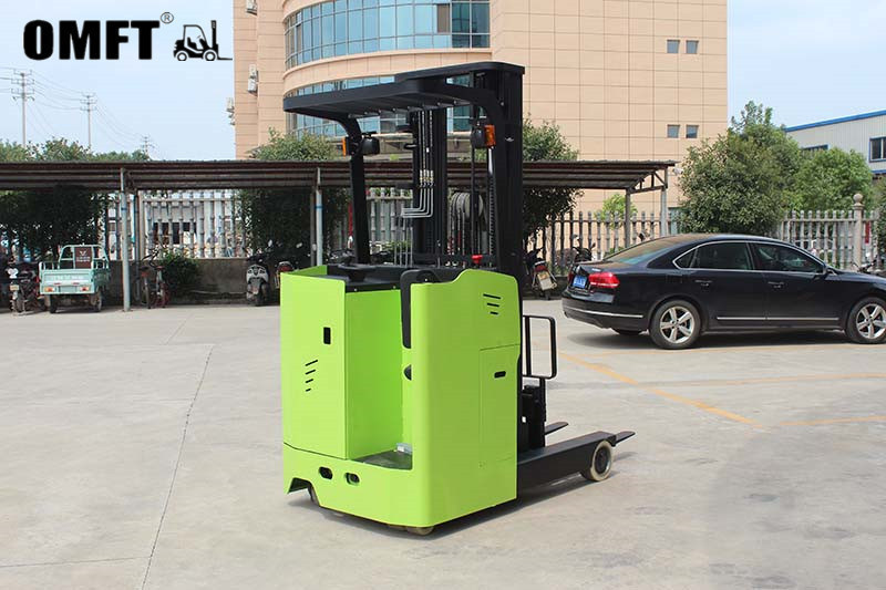Electric Reach Truck Forklift 1.5t 2t 2.5t 3t with Min. Turning Radius of 1597mm